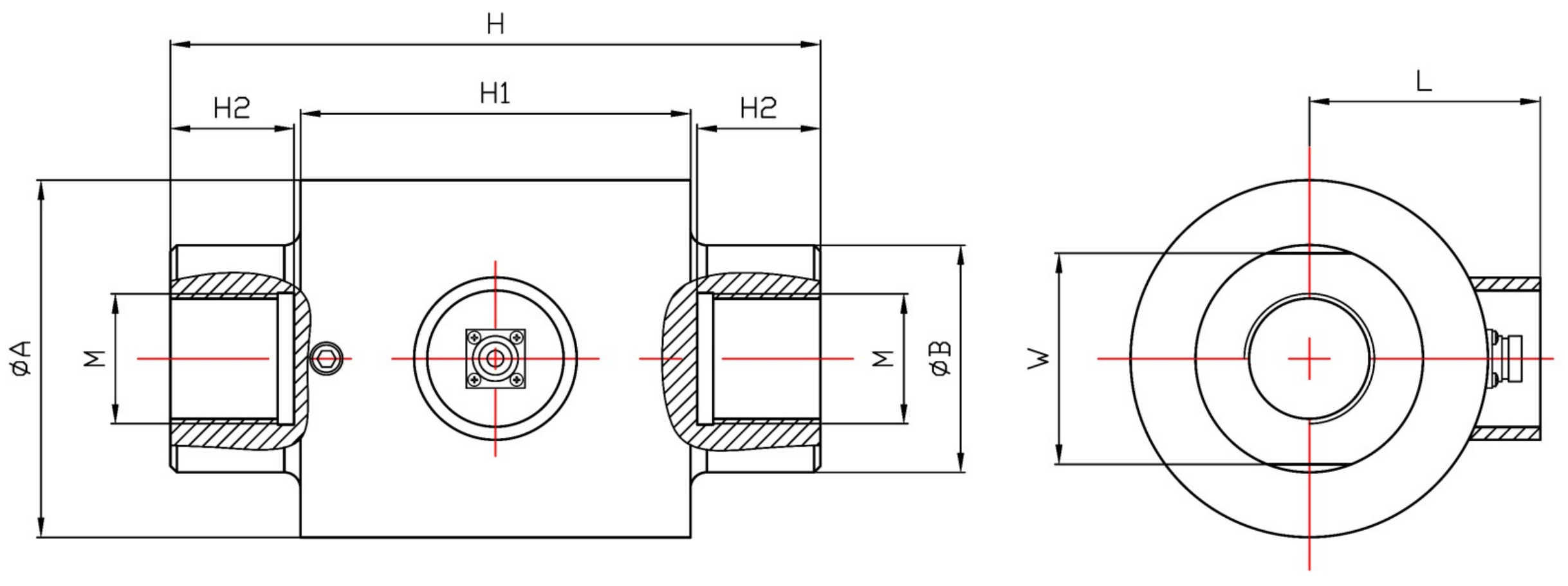 LCZ-207A尺寸圖 LCZ-207A尺寸圖
