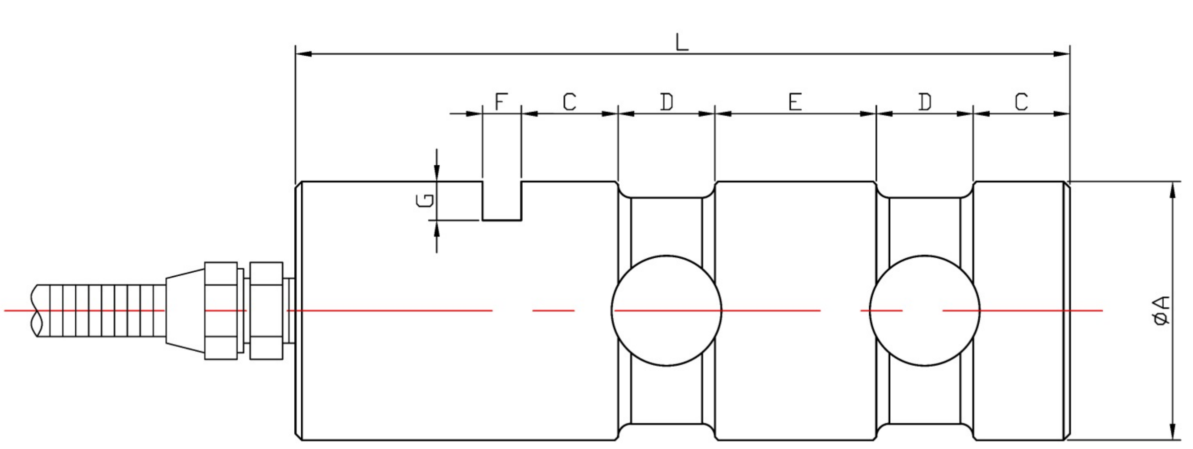 LCZ-112A尺寸圖 LCZ-112A尺寸圖