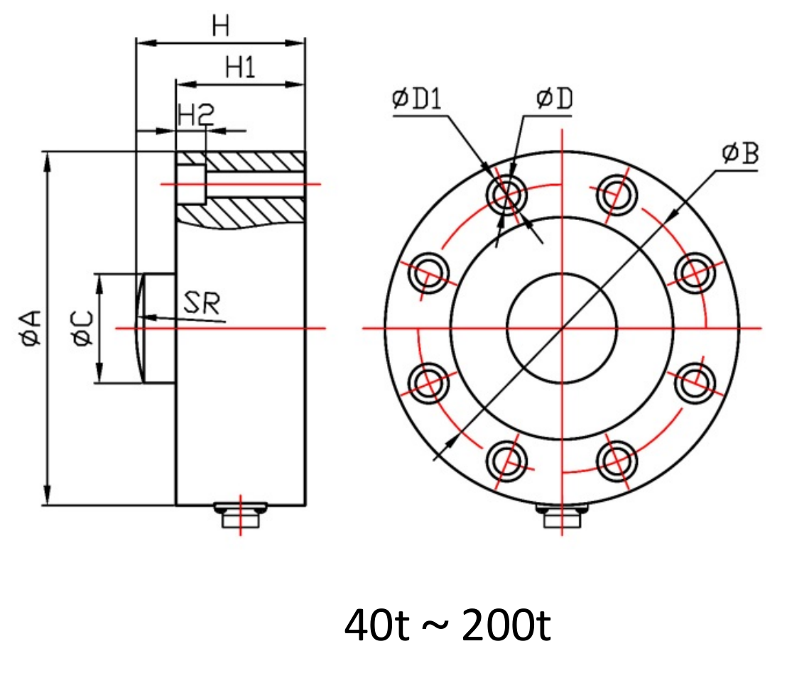 LCZ-101C尺寸圖 LCZ-101C尺寸圖