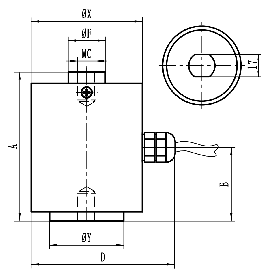 LCZ-202E尺寸圖 LCZ-202E尺寸圖