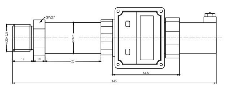 PTL515S尺寸圖 PTL515S尺寸圖